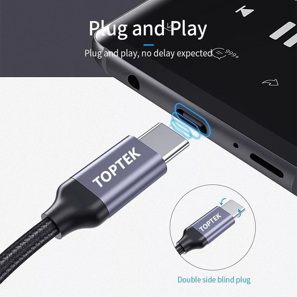 USB Type-C to 3.5mm Headphone Jack Adapter Cable for Samsung and iPhone 15/15 Pro/15 Pro Max - Image 7