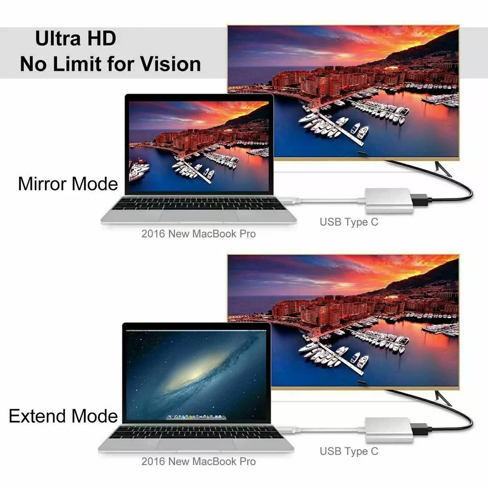 3-in-1 USB-C to HDMI Hub Adapter with USB 3.0 and 4K Support – Perfect for MacBook & Samsung Devices - Image 12