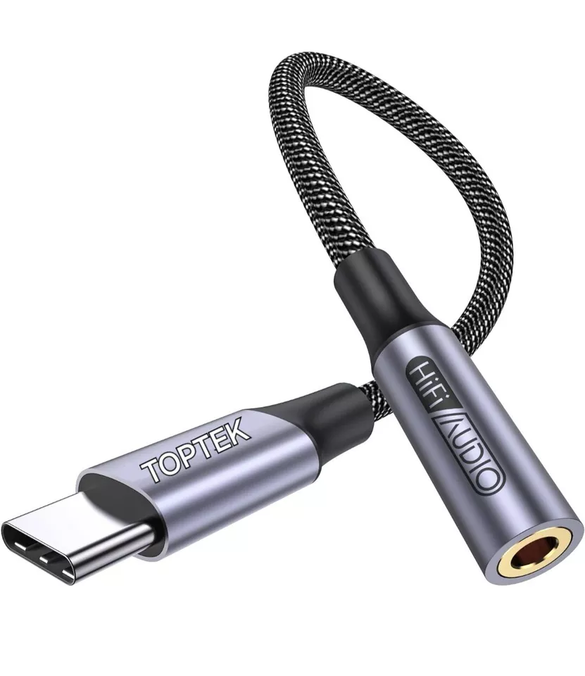 USB Type-C to 3.5mm Headphone Jack Adapter Cable for Samsung and iPhone 15/15 Pro/15 Pro Max - Image 2